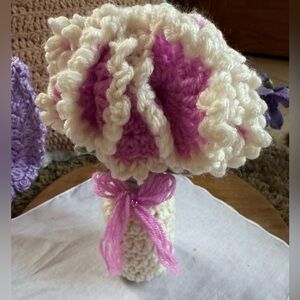 Handmade Crochet Flower Bouquet